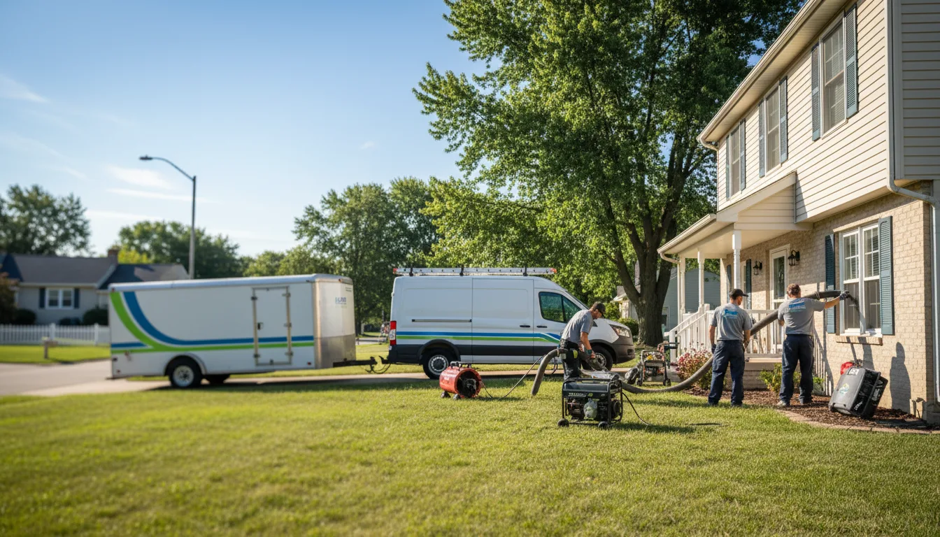 Flooded Basement Restoration And Cleanup With Repair in Zeeland, ND near me